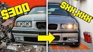 Turning a $300 BMW into a SHOW CAR in just 9 DAYS