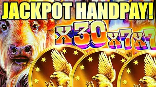 ★JACKPOT HANDPAY!★ INCREDIBLE 1470X MULTIPLIER!! 😱 BUFFALO CHIEF PLATINUM (ARISTOCRAT GAMING)