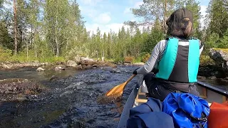 Rapids in the North - River paddling at Peranka, Finland