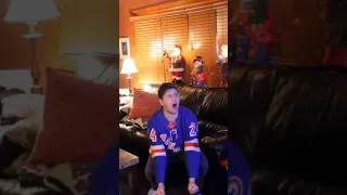 REACTION! Filip Chytil scores in OT for the New York Rangers, 4-3 over the Devils