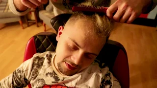 CHAIR MASSAGE | асмр | АСМР UPPER BODY MASSAGE * ASMR MALE MASSAGE ( asmr barber anil cakmak )