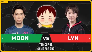 WC3 - TeD Cup 15 - Game for 3rd: [NE] Moon vs Lyn [ORC]