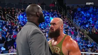 Braun Strowman manda mensaje a Omos - WWE SmackDown 28 de Octubre 2022 Español Latino