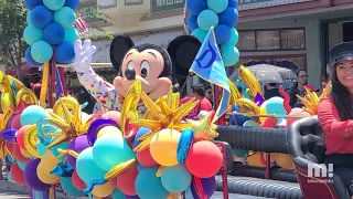 Disneyland 66th Anniversary Moment on Main Street (1:45pm)