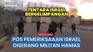 Merinding, Kelompok Penyerang Palestina Serbu dan Ledakkan Pos Pemeriksaan Israel