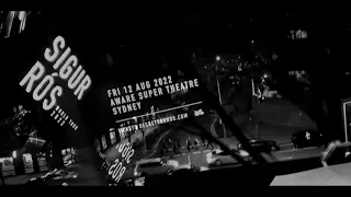 Sigur Rós - Live at the Aware Super Theater in Sydney (12/08/22)