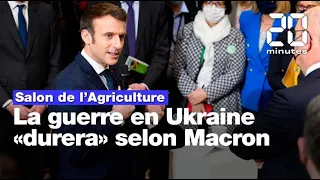 Guerre en Ukraine: Ce conflit «durera» selon Emmanuel Macron