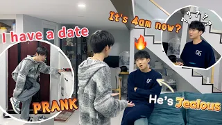 Going To A Date At 4am❓Making My Boyfriend Jealous Prank🤣 He is really angry🔥 Cute Gay Couple