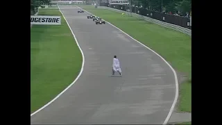 [50fps] 2000 German GP - IDIOT crosses the race track