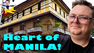 The Historic Heart of Manila - INTRAMUROS Walking Tour | Philippines Travel Vlog