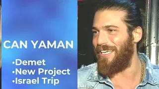 Can Yaman ❖ Interview ❖ Demet Ozdemir / New Project / Israel ❖ Closed Captions 2019