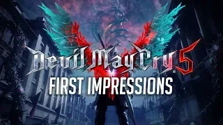 Devil May Cry 5 - First Impressions | ESGS 2018