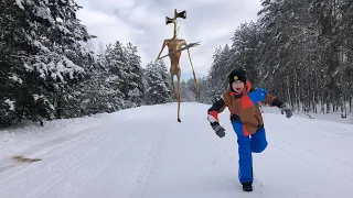 ВСТРЕЧА С СИРЕНОГОЛОВЫМ В РЕАЛЬНОЙ ЖИЗНИ!