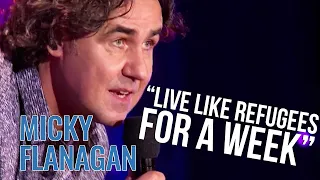 "What Sort Of Moron Goes Camping!?" | Micky Flanagan - An' Another Fing Live