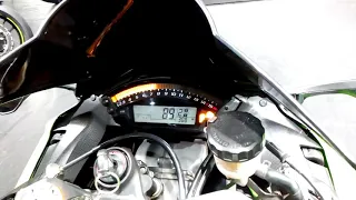 zx10r 0 to 299 akrapovic full system sound.. please use head phone