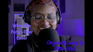 Billie Eilish- When The Party's Over Cover