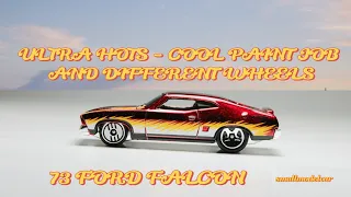 HOTWHEELS ULTRA HOTS 73 FORD FALCON - SMALLMODELCAR