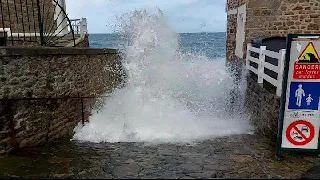 Grande marée - 24 mars 2023 - Saint-Malo Rochebonne