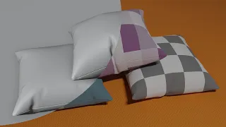 Creating a pillow in Blender in 1 minute