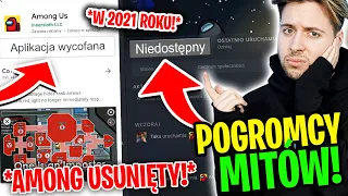 POGROMCY MITÓW w AMONG US - Wycofują Amonga w 2021 roku... czemu? (ostatni odcinek) #10 z LEESOO