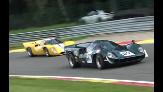 Impressive Onboard Lola T70 Mk3b C. Van Riet - E. Mestdagh : Spa Six Hours 2023 ! [HD]