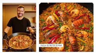 A MELHOR PAELLA DE FRUTOS DO MAR | Panela do Quintella