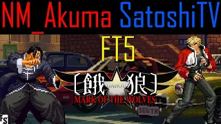 Garou: Mark of the Wolves - NM_Akuma [Gato] vs SatoshiTV [Rock] (Fightcade FT5)