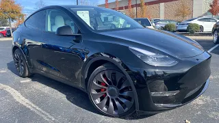 2021 Tesla Model Y Performance POV Test Drive & Review