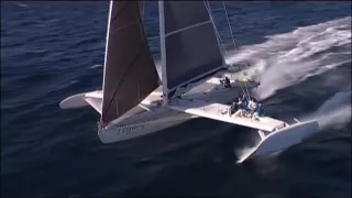 Hydroptere - world sailing record - 51 knots