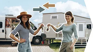 Haustausch | CAMPER VAN vs. TINY HOUSE