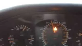 Mercedes S500 0- 100 km/h acceleration W140