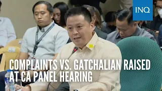 Complaints vs. Gatchalian raised at CA panel hearing