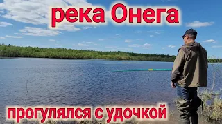 ПРОГУЛКА С УДОЧКОЙ ПО РЕКЕ ОНЕГА