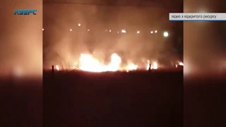 Пожежі на Волині: невідомі підпалили очерет та суху траву