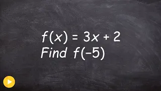 Learn how to evaluate linear and quadratic functions