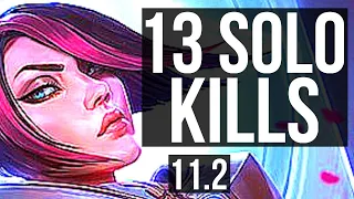 FIORA vs IRELIA (TOP) | Rank 3 Fiora, 13 solo kills, Legendary, 400+ games | BR Challenger | v11.2