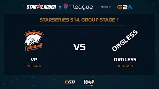 Virtus Pro vs  Orgless, SLTV StarSeries Season XIV, map 1 cbble