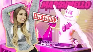 ItsSky Goes to  Marshmello Concert | FORTNITE