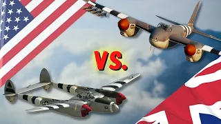 Grumman F8F Bearcat VS P-38 Lightning Which Would You Want To Fight WW2 In?