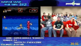 Super Ghouls 'N Ghosts - Speed Run in 0:48:32 by PJ live for Awesome Games Done Quick 2013