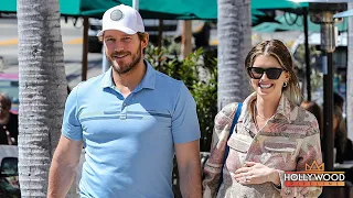 Pregnant Katherine Schwarzenegger & Chris Pratt in Los Angeles