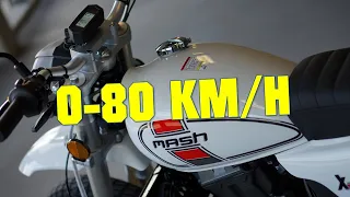 2022 MASH X-RIDE 125 - 0-80 KMH * 0-50 MPH FROM IDLE