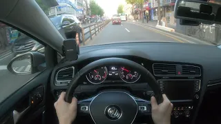 2013 Volkswagen Golf 2.0 tdi POV drive