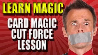 Magic Trick Revealed - Learn to Force A Card Using the Cut Force