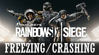 How to Fix Rainbow Six Siege Freezing/Crashing | Freezing/Crashing | Easy Ways to Solve
