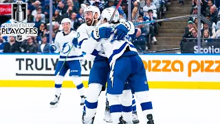 Dave Mishkin calls Lightning vs Maple Leafs highlights (2023 Playoffs, Game 5)