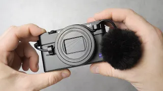 SONY RX100 VII - External Mic Vlogging Setup