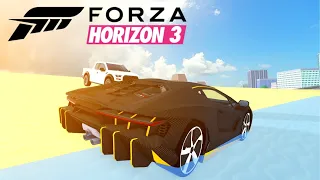 I recreated trailer Forza horizon 3 but cover Roblox #cardealershiptycoon