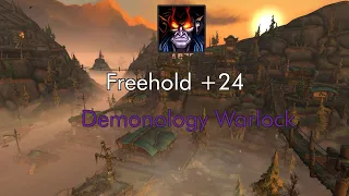 Freehold +24 | Demonology Warlock | Dragonflight Season 2