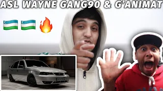 ASL WAYNE FT.AGA-GANG90 (VISUALIZER VIDEO) & ASL WAYNE-G’ANIMAT (MUSIC VIDEO) REACTION UZBEK RAP🇺🇿